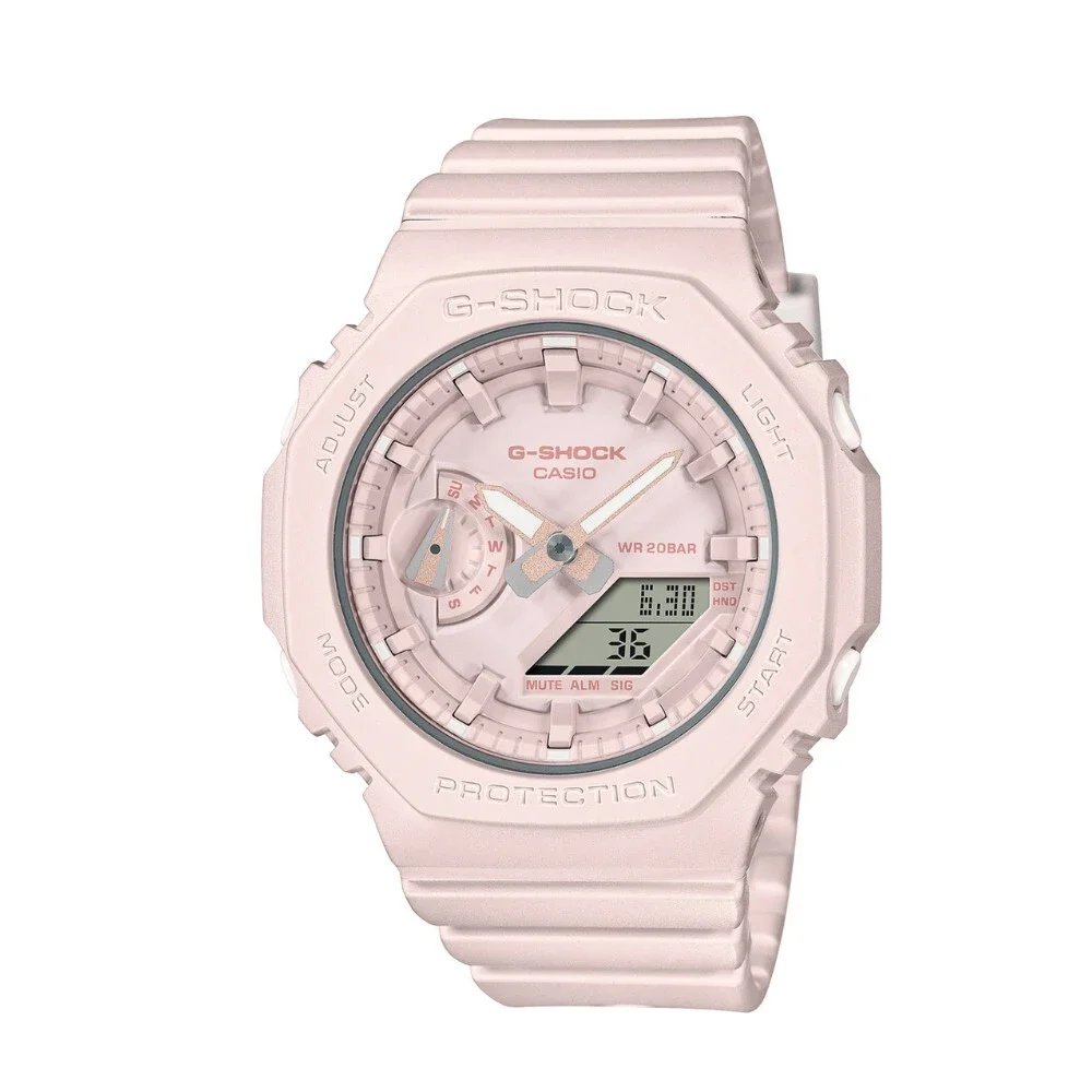 Casio G-Shock S Series GMAS2100BA4A Womens Pink Resin Strap Wristwatches GBO3154